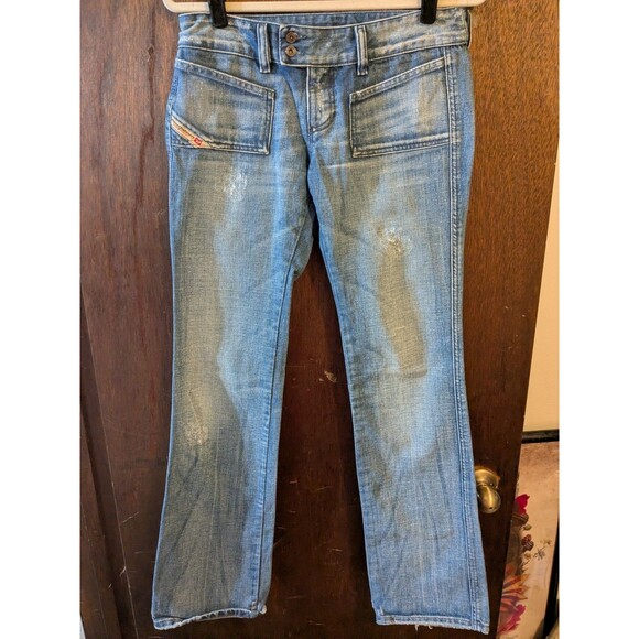 Diesel Jeans Size 29 (Actual 30x34) Hush DS Boot Cut - Picture 1 of 13